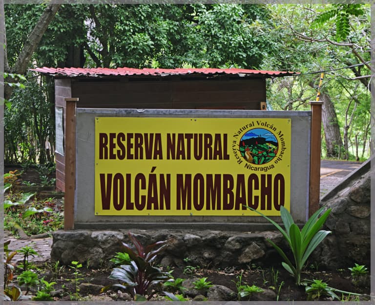 Mombacho Volcano Sign